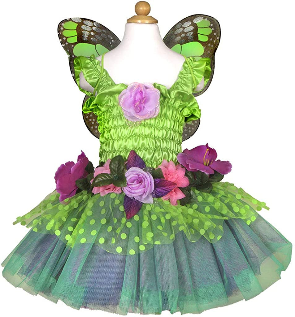 Fairy Blooms Deluxe Dress & Wings, 3-4