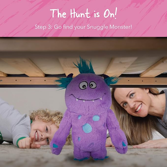 Snuggle Monster Hide & Seek Bedtime - Pink Monster