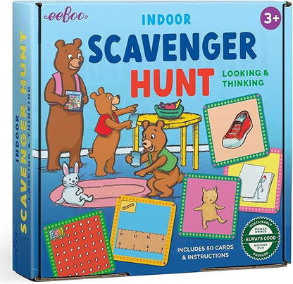 Scavenger Hunt Game, Indoors