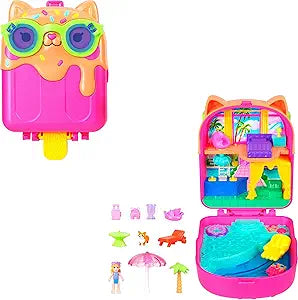 Polly Pocket Kitty Popsicle Resort Compact