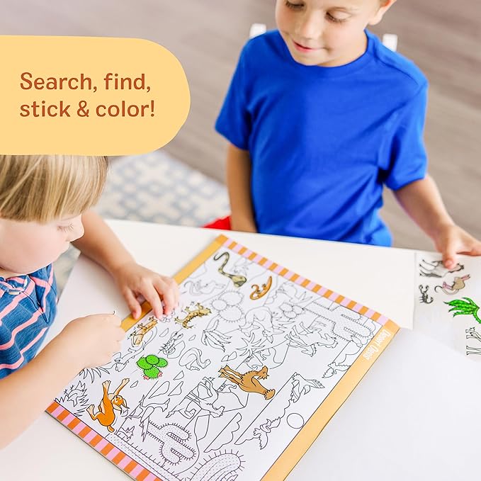 Seek & Find Sticker Pad- Animal