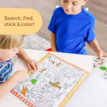 Seek & Find Sticker Pad- Animal