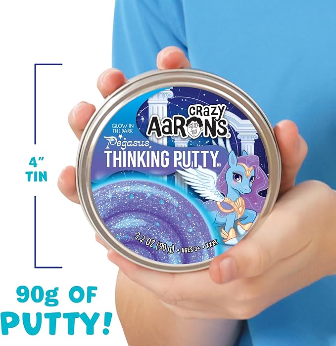 Crazy Aaron's Thinking Putty - Pegasus Glow In The Dark