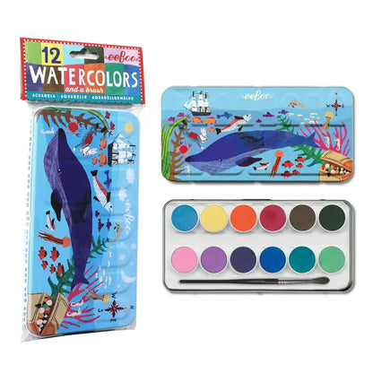 In The Sea  12 Water Colors