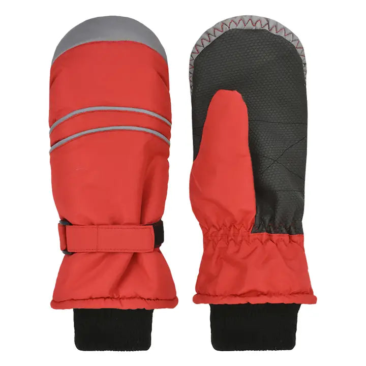 Boys Microfiber Ski Mitten