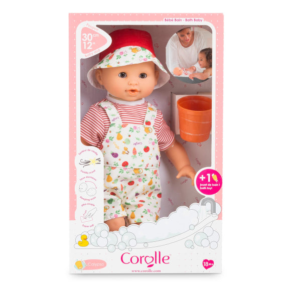 Corolle Bebe Bath - Calypso Garden Delights 12” Baby Doll