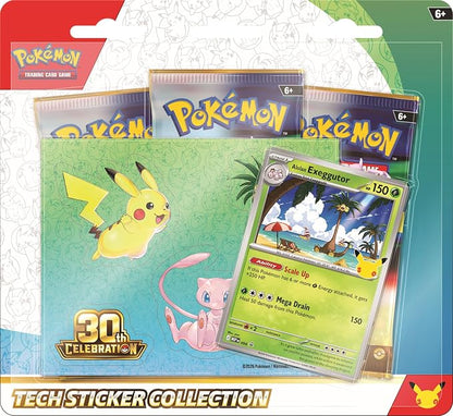 PKM: 30th: Tech Sticker Collection