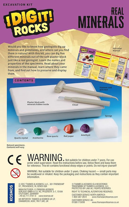 I Dig It! Rocks - Real Minerals Excavation Kit