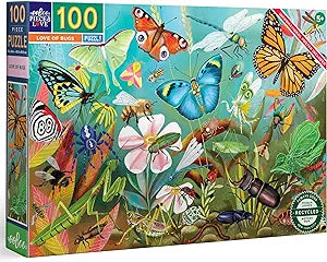 Love of Bugs - 100 Piece Puzzle