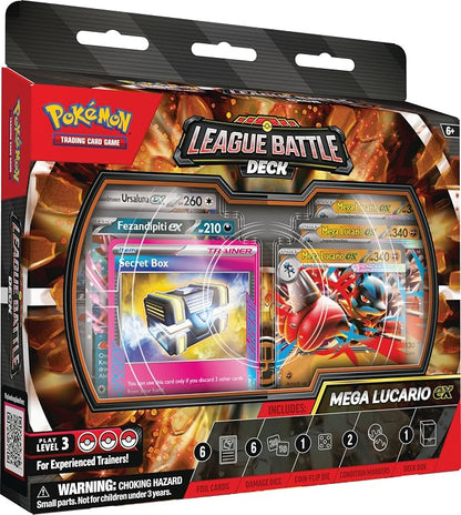 Pokemon: Mega Lucario Ex League Battle Deck
