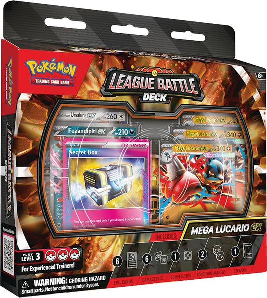 Pokemon: Mega Lucario Ex League Battle Deck