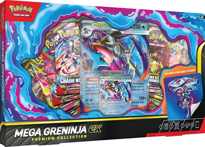 PKM: Mega Greninja EX Premium Collection