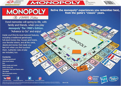 Monopoly The 1980's Edition
