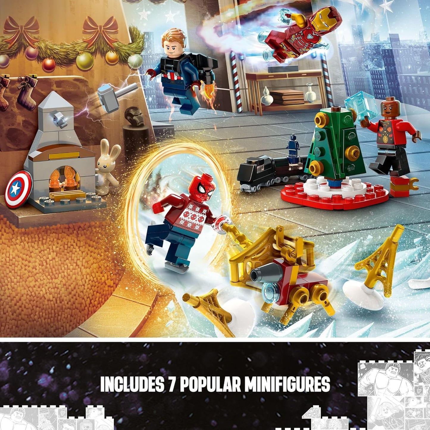 LEGO Marvel: Avengers Advent Calendar 2023 #76267