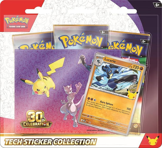 PKM: 30th: Tech Sticker Collection