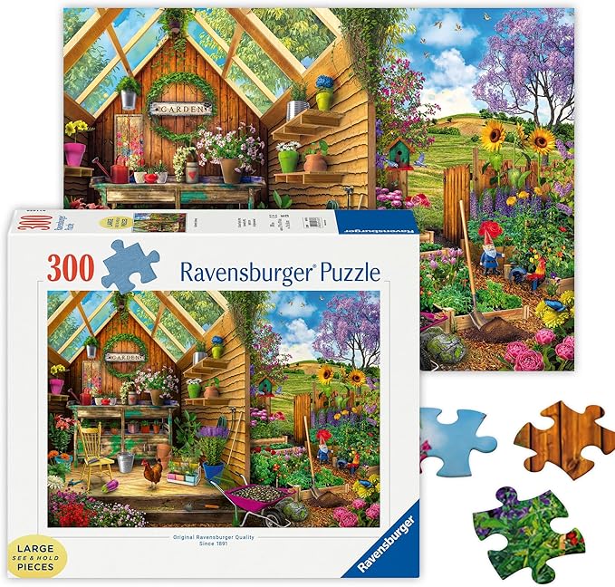 Gardener's Getaway 300 Piece Jigsaw Puzzle