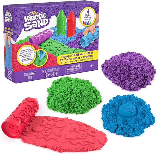 Kinetic Sand Stamp N Roll Multipack