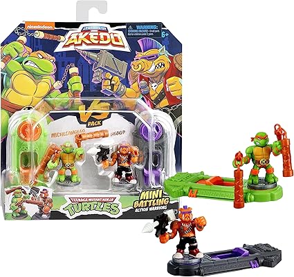 Akedo Teenage Mutant Ninja Turtles Versus Pack