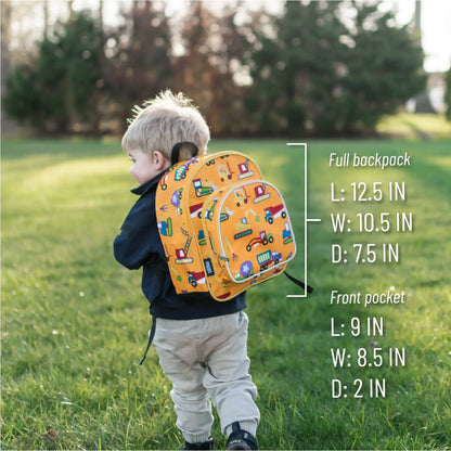 Under Construction Backpack - 12 Inch - Little Pickles Toy Store