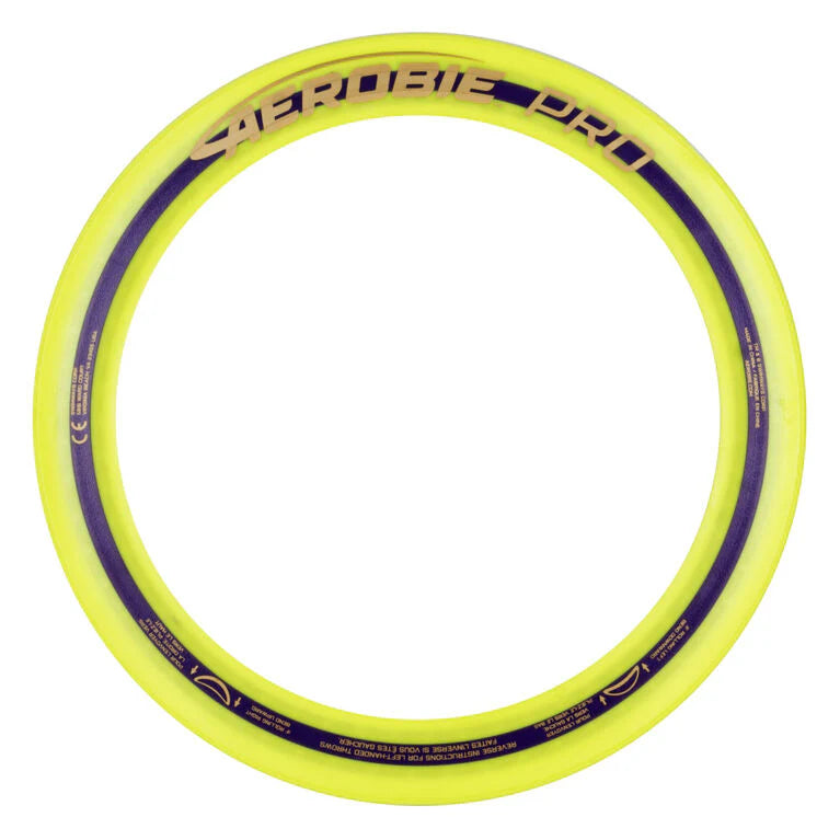 Aerobie Pro Ring 13" Green Yellow
