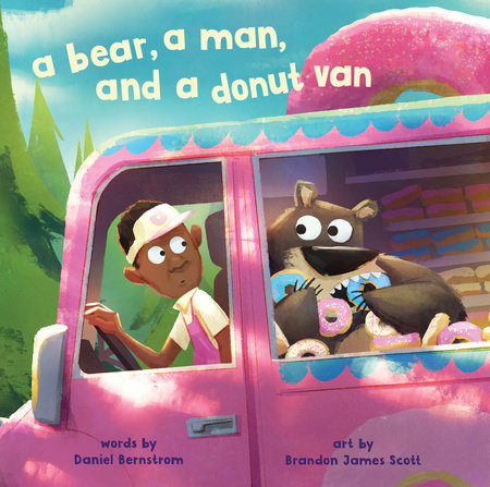 A Bear, a Man, and a Donut Van Picture Book
