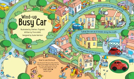 Wind Up Busy Car