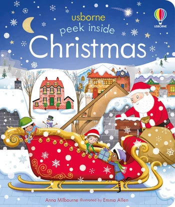 Peek Inside Christmas Lift-The-Flap-Book