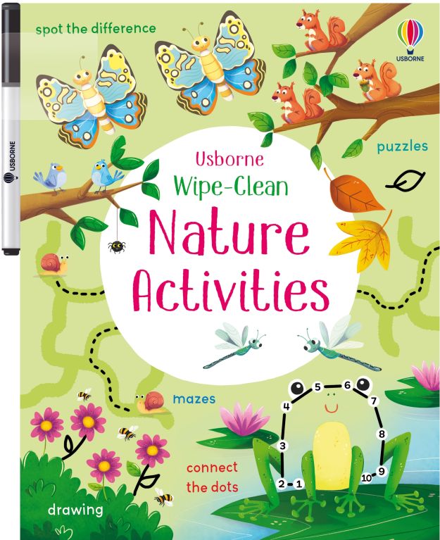Usborne Wipe-Clean Nature Activities