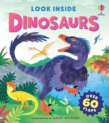 Look Inside Dinosaurs Illustrated Flap Book