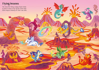 Sparkly Dragons Sticker Book