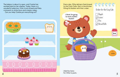 The Cozy Bakery Sticker Book