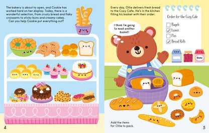 The Cozy Bakery Sticker Book