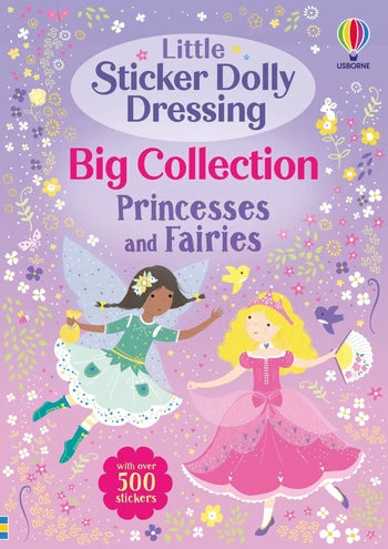 Little Sticker Dolly Dressing - Princesses and Fairies Big Collection