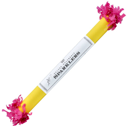 Deluxe 12" Sparklers - Brights - Tube of 10 - Asst Colors - Little Pickles Toy Store