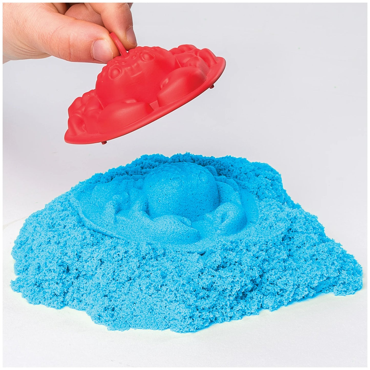 Kinetic Sand Sandbox Set, 1lb Blue Play Sand