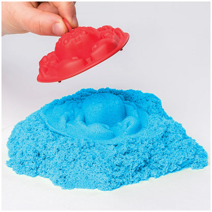 Kinetic Sand Sandbox Set, 1lb Blue Play Sand