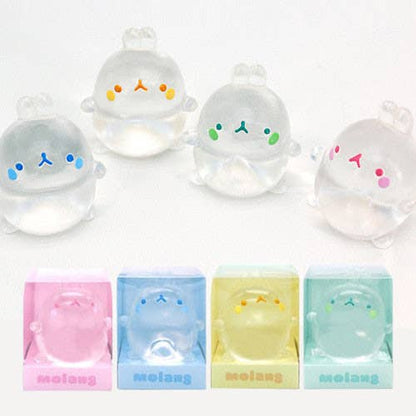 Molang Clear Mochi Squishy - No Returns or Refunds