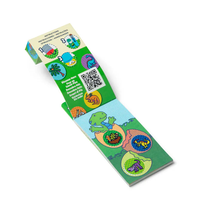 Sticker WOW! Mini Activity Pad & Refill Stickers - Dinosaur
