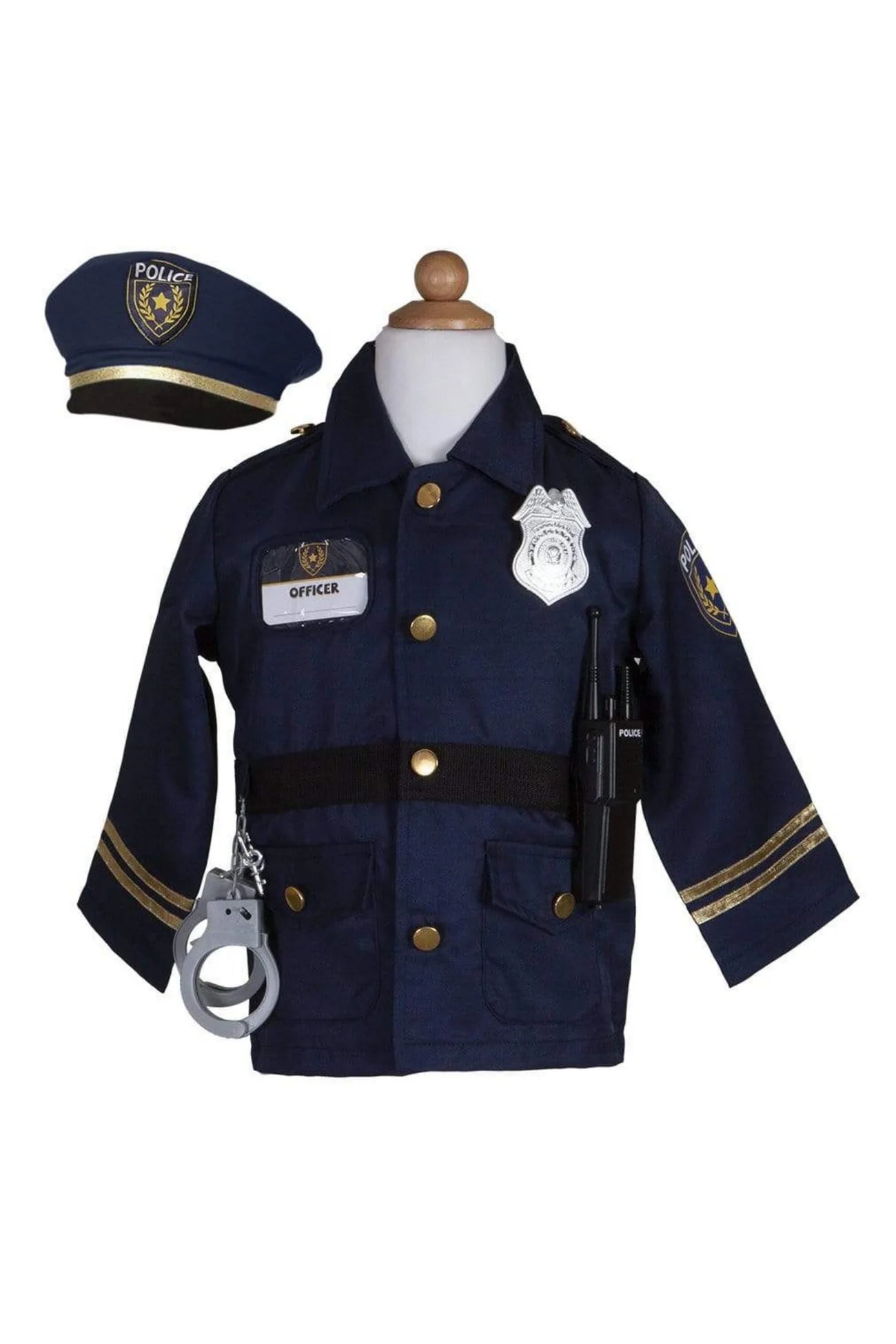 Police Officer Set, Includes 5 Accessories