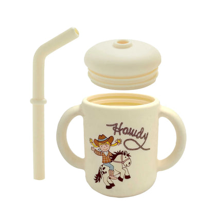 Fresh & Messy Sippy Cup - Howdy Cowgirl