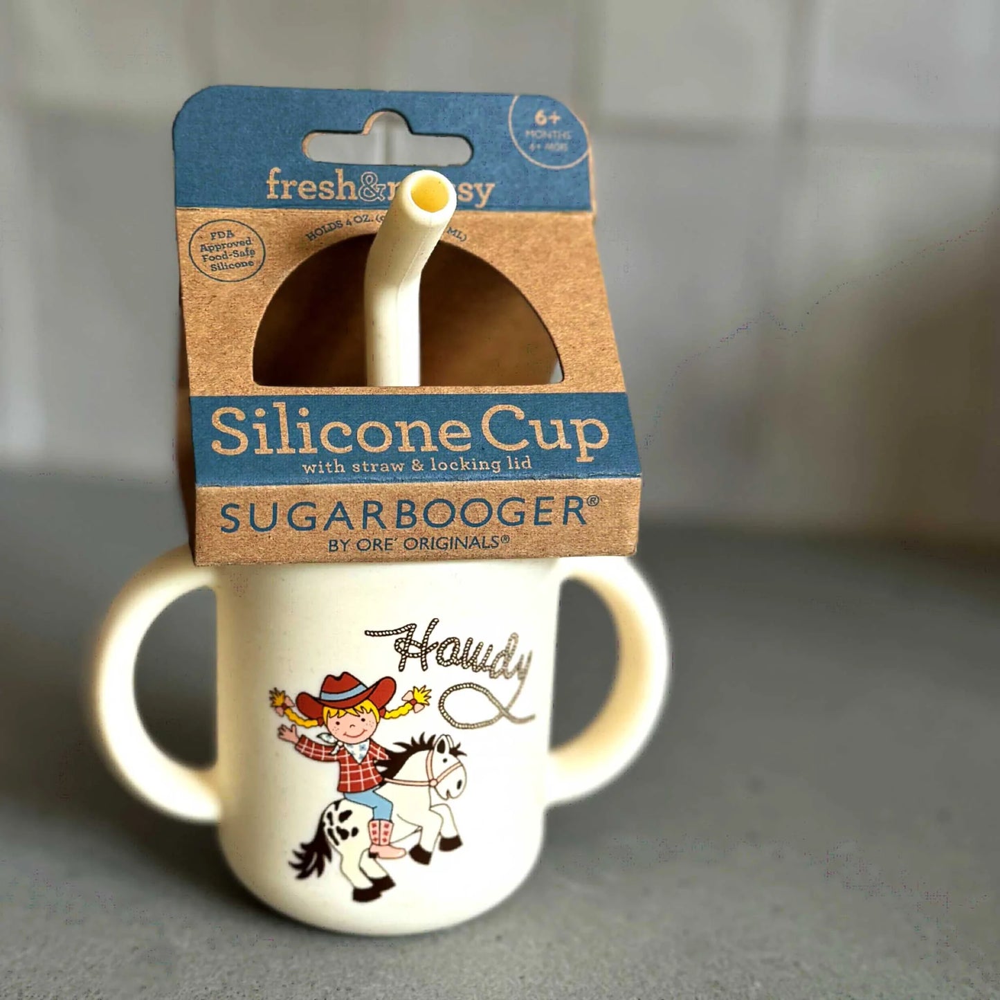 Fresh & Messy Sippy Cup - Howdy Cowgirl