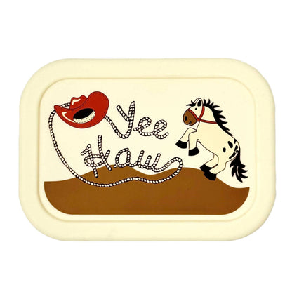 Fresh & Messy Silicone Bento Box - Yee Haw