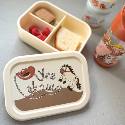 Fresh & Messy Silicone Bento Box - Yee Haw