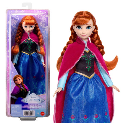 Disney Frozen Anna Doll, Blue or Black Dress