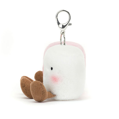 Amuseables Pair of Marshmallows Bag Charm - Little Pickles Toy Store