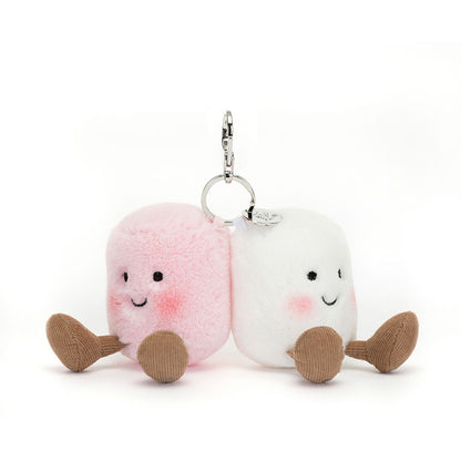 Amuseables Pair of Marshmallows Bag Charm - Little Pickles Toy Store
