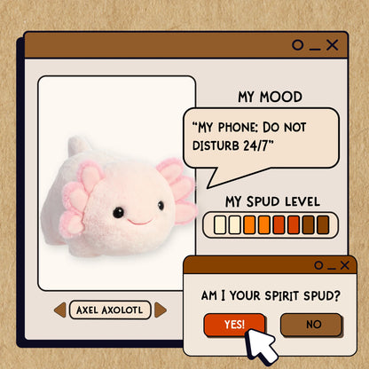 Axel Axolotl 10" Plush Toy