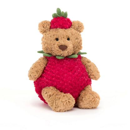 Bartholomew Bear Strawberry - Little Pickles Toy Store