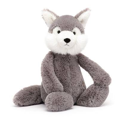 JellyCat Bashful Wolf Medium - Little Pickles Toy Store