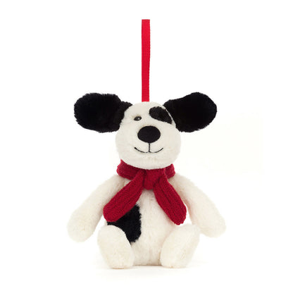 JellyCat Bashful Puppy Ornament - Little Pickles Toy Store